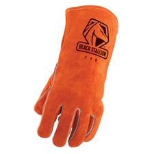 Select Shoulder Split Cowhide Stick Glove, Left Hand Only